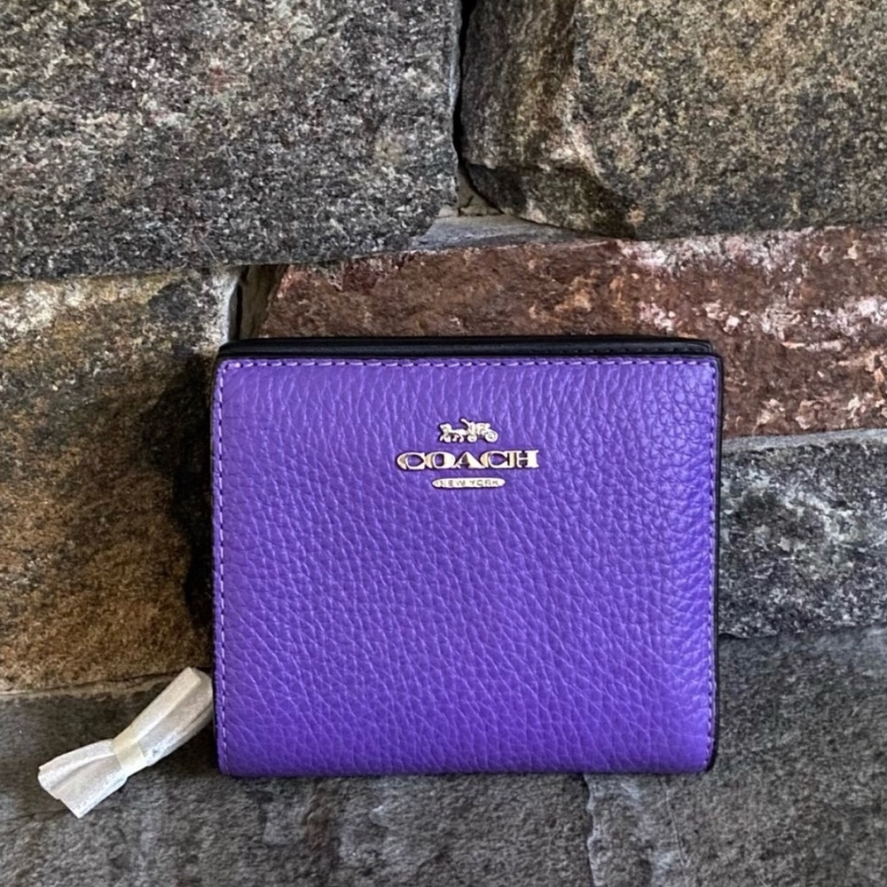 Coach Amethyst purple wallet